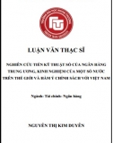 [Luận văn thạc sĩ] Nghiên cứu tiền kỹ thuật số của ngân hàng trung ương