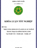 [Khóa luận tốt nghiệp] Khả năng sinh sản của đàn gà Ác