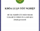 [Khóa luận tốt nghiệp] Nghiên cứu nhân nhanh và ra rễ in vitro cây la hán quả