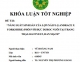 [Khóa luận tốt nghiệp] Năng suất sinh sản của lợn nái F1 (Landrace x Yorkshire) phối với đực Duroc nuôi tại trang trại Jas Invest, Đan Mạch