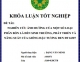 [Khóa luận tốt nghiệp] Nghiên cứu ảnh hưởng của một số loại phân bón lá đến sinh trưởng, phát triển và năng suất của giống đậu tương đen