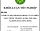 [Khóa luận tốt nghiệp] Đánh giá một số dòng khoai tây có triển vọng thuộc tổ hợp lai (2001; 2043; 2061) tại ĐB Sông Hồng
