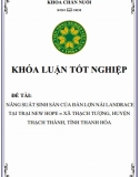 [Khóa luận tốt nghiệp] Năng suất sinh sản của đàn lợn nái Landrace tại trại New Hope