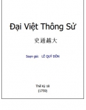 Giáo trình Đại Việt thông sử