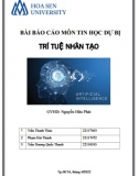 Bài báo cáo môn tin học dự bị trí tuệ nhân tạo