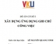 [Đồ án cơ sở 3] Xây dựng ứng dụng ghi chú công việc