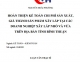 [Luận văn thạc sĩ] Hoàn thiện kế toán chi phí sản xuất, giá thành sản phẩm xây lắp tại các doanh nghiệp xây lắp nhỏ và vừa trên địa bàn tỉnh Bình Thuận