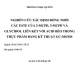 [Luận văn thạc sĩ] Nghiên cứu xác định đồng thời các Este của 2-MCPD, 3-MCPD và Glycidol liên kết với các acid béo trong thực phẩm bằng kỹ thuật GC-MSMS