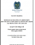 [Luận văn thạc sĩ] Đánh giá sự hài lòng của bệnh nhân đối với chất lượng dịch vụ khám chữa bệnh tại trung tâm y tế Cam Lâm