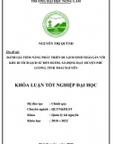 [Khóa luận tốt nghiệp] Đánh giá tiềm năng phát triển du lịch sinh thái gắn với khu di tích lịch sử Đền Đuổm, xã Động Đạt, huyện Phú Lương, tỉnh Thái Nguyên