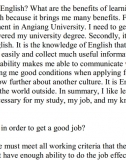 Đoạn văn essay thường gặp trong thi công chức môn Anh văn