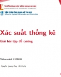 Đề cương bài tập Xác suất thống kê_HUST_Có đáp án