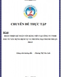 [Khoá luận tốt nghiệp] Hoàn thiện kế toán vốn bằng tiền tại Công ty TNHH Đầu tư Xây dựng