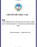 [Khoá luận tốt nghiệp] Hoàn thiện kế toán vốn bằng tiền tại Công ty TNHH Đầu tư Xây dựng