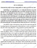 Sổ tay hỏi đáp - Tình huống một số quy định mới của bộ luật dân sự 2015