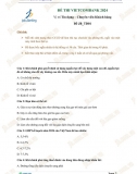 Đề thi Tín dụng Vietcombank 2024 - Đề số 1 (có đáp án)