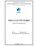 [Khoá luận tốt nghiệp]_Hoàn thiện công tác kế toán thanh toán với người mua, người bán tại Cty TNHH  nông sản Việt Phát